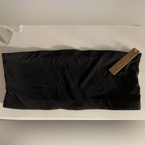 SKIMS FITS EVERYBODY ONYX BANDEAU SIZE L